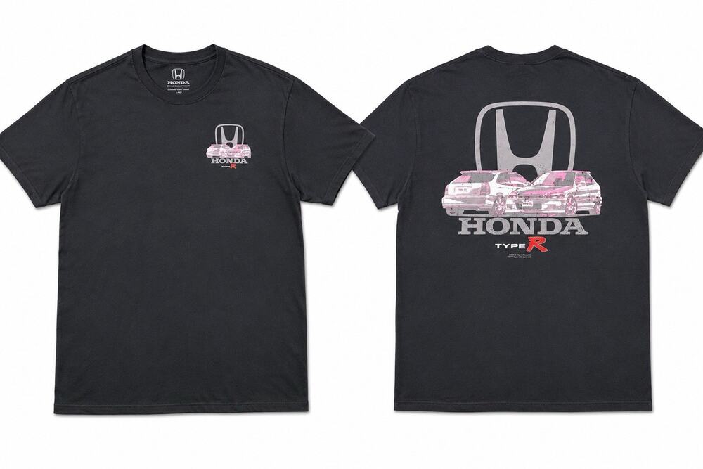 Honda Type R Racing Graphic Tee Black Men’s Large 2 Sided NWOT